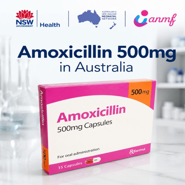 Amoxicillin 500mg in Australia – prescription antibiotic capsules